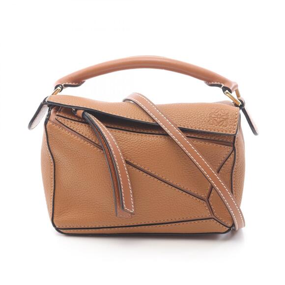 Loewe Handbags - Loewe Puzzle Bag Handbag Brown Leather